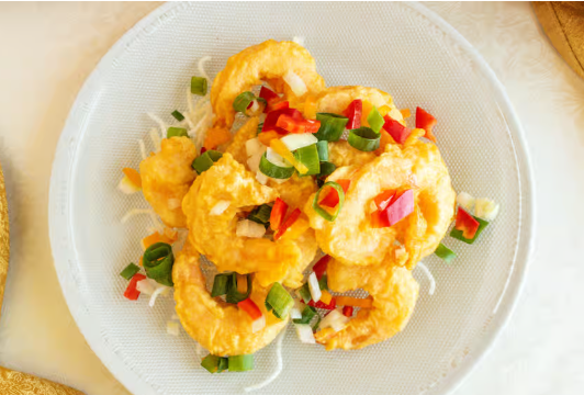 King Prawns with Peppery Salt